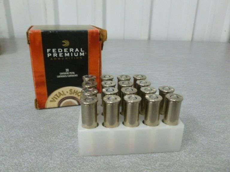 Federal Box Of 18 - .41 Rem Magnum Pistol Cartridges