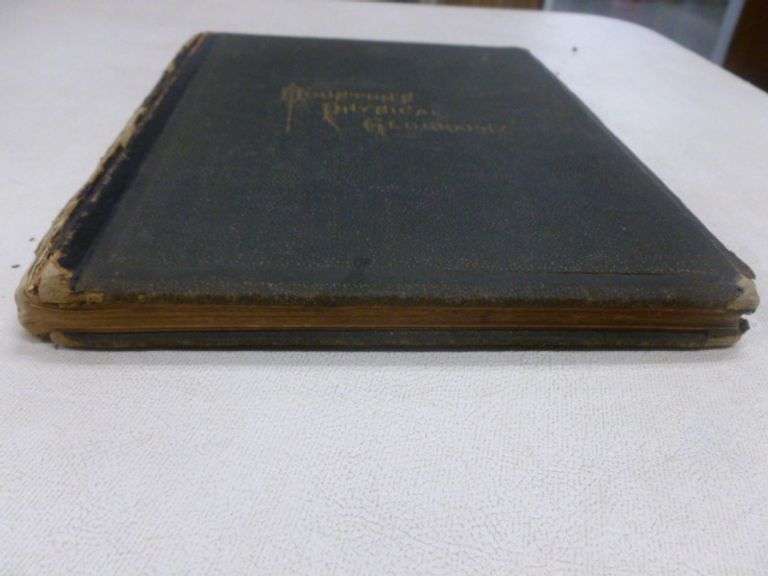 Antique Houston's Physical Geography Book - 1884