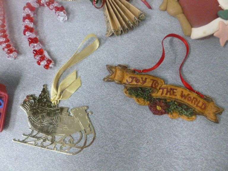 Large Group Of Christmas Decor / Ornaments