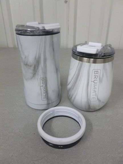 (2) Brumate Insulated Stainless Travel Mugs