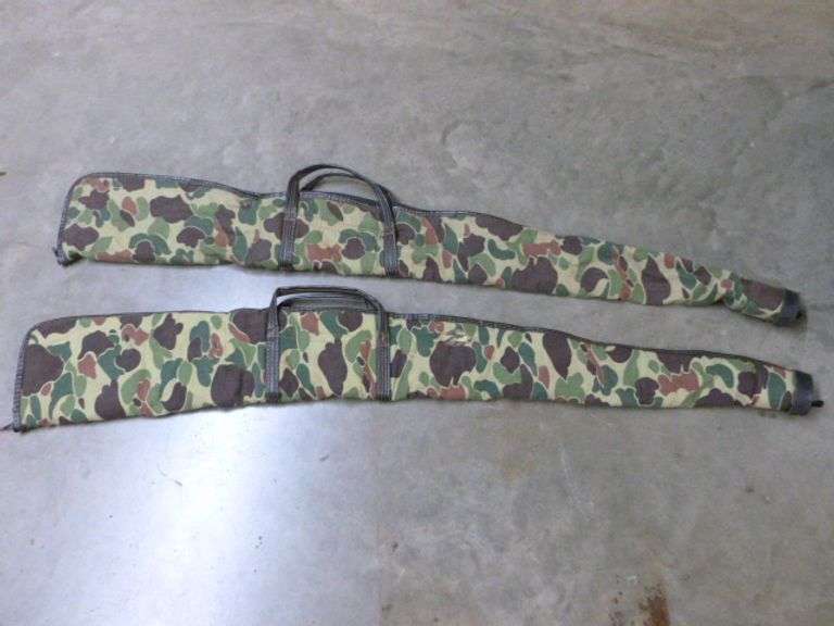 (2) Soft Shell Gun Cases - 51.5" L
