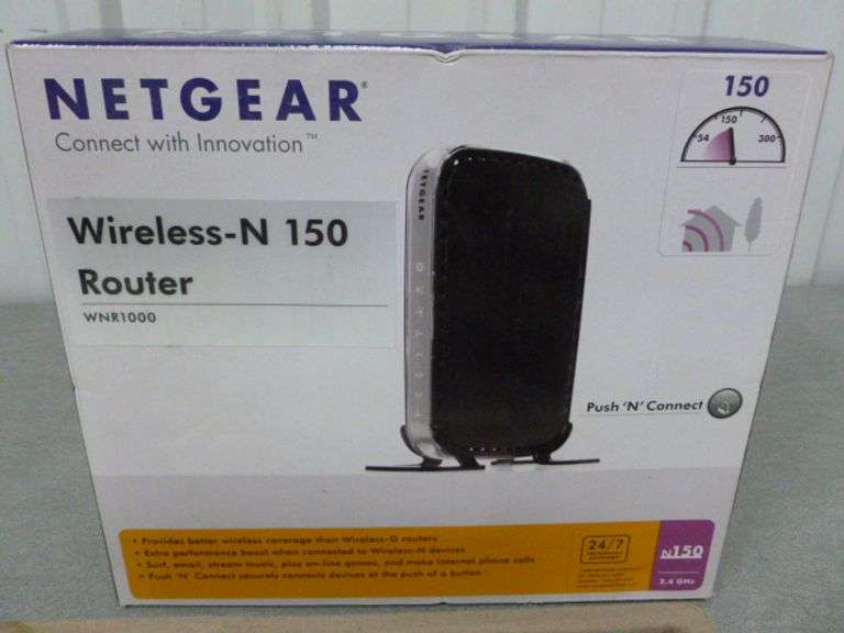 Netgear Wireless N 150 Router Model WNR1000