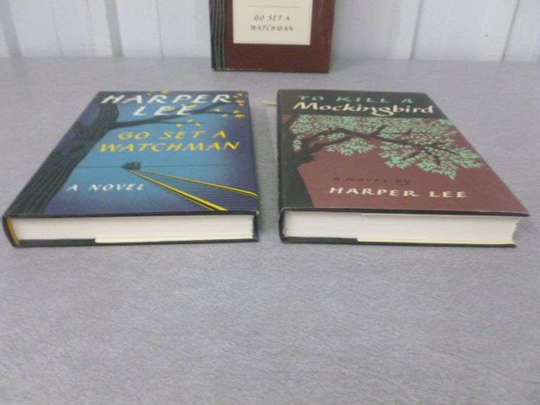 Harper Lee Hardcover Book Set - To Kill A Mockingbird - Go Set A Watchman