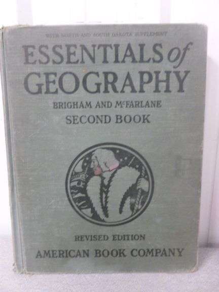 Group Of Vintage Maps / Geography Book - 1942 J.F French War Map