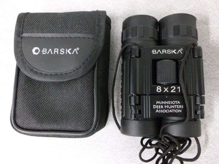 Barska Minnesota Deer Hunters Asso. - 8 x 21 Binoculars With Case