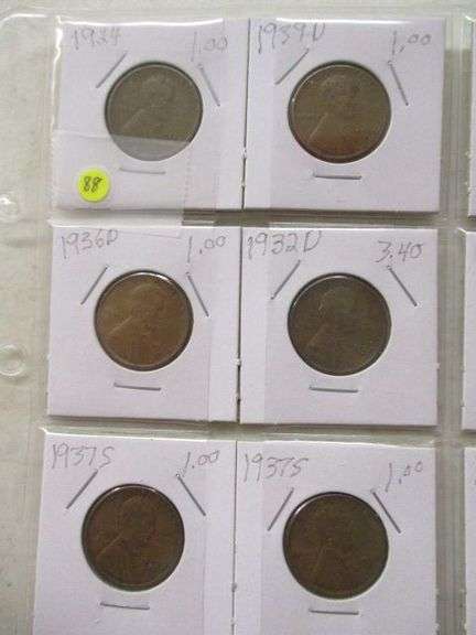 18 - Lincoln Wheat Cents