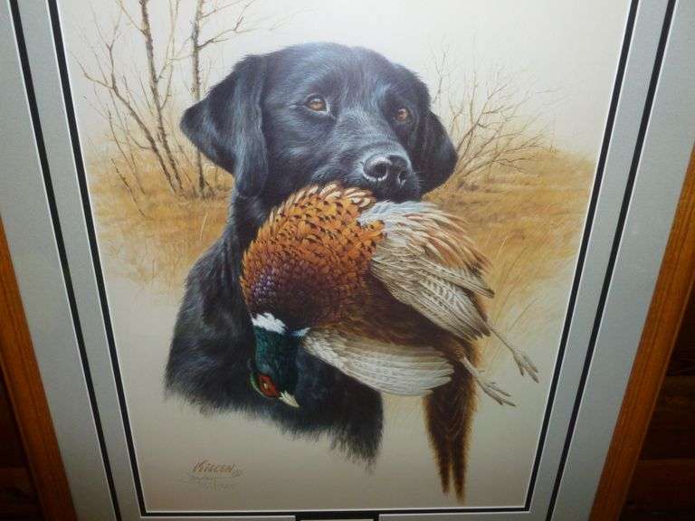 Nice Killen " In The Field " Signed & Numbered Framed & Matted Print