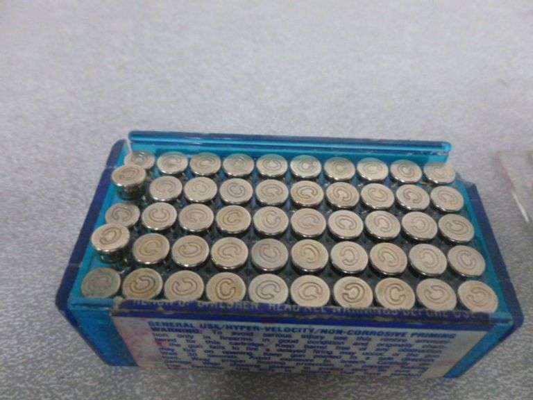 CCI Full Box Of 50 - .22 Long Rifle / Federal Part Box Of About 30 - .22 Long Rifle