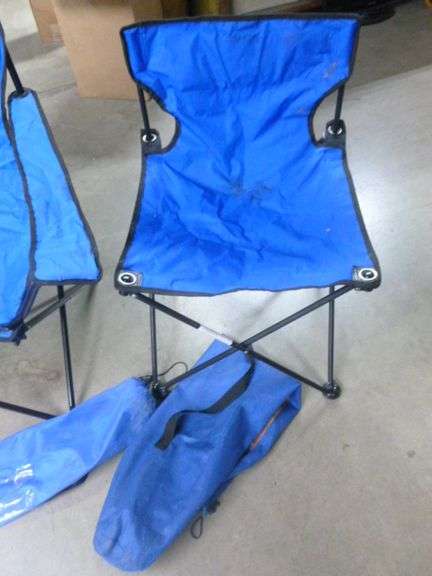 (3) Portable Lawn Chairs