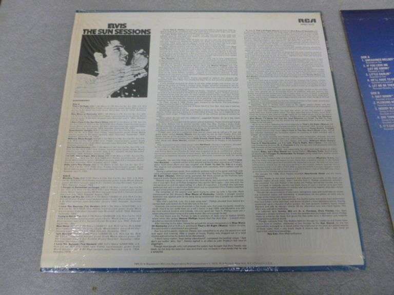 Group Of (6) Collectible Elvis Presley LP Record Albums