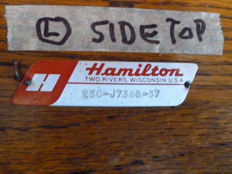 Large Vintage Hamilton Architects Drawing Desk Model 250-J7368-57