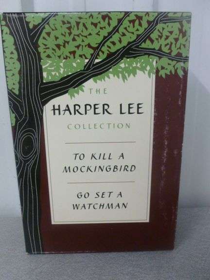 Harper Lee Hardcover Book Set - To Kill A Mockingbird - Go Set A Watchman