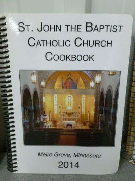 (3) Collector Cookbooks - Fandel's Employees / St. John Church Meire Grove / St. Francis Sartell
