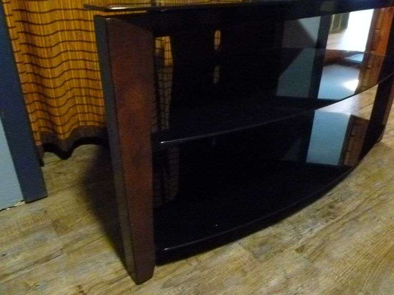 Glass Top TV Stand