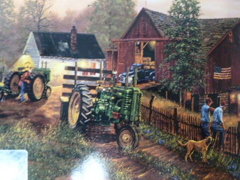 Collectible John Deere 1,000 Piece Puzzle