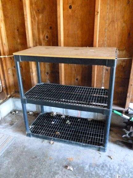 Poly Garage Shelf