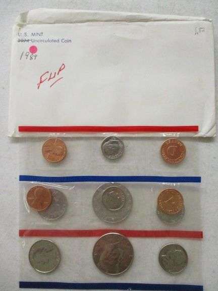 1989 P & D Uncirculated U.S. Mint Set