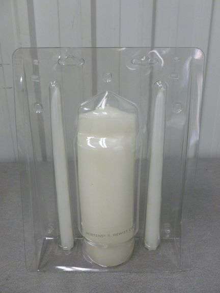 New Hortense B. Hewitt Co. - 3 Piece Candle Set