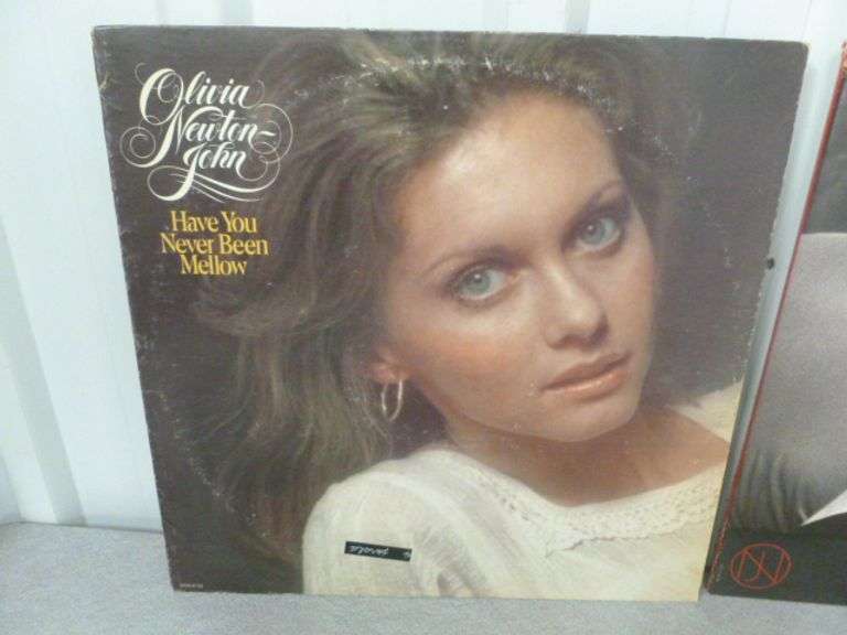 Group Of (3) Collectible Olivia Newton-John LP Record Albums / Includes Grease Double