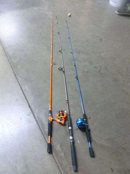 Ugly Stick Open Face Combo / Zebco Closed Face Combo / Maxtec 5065 Rod