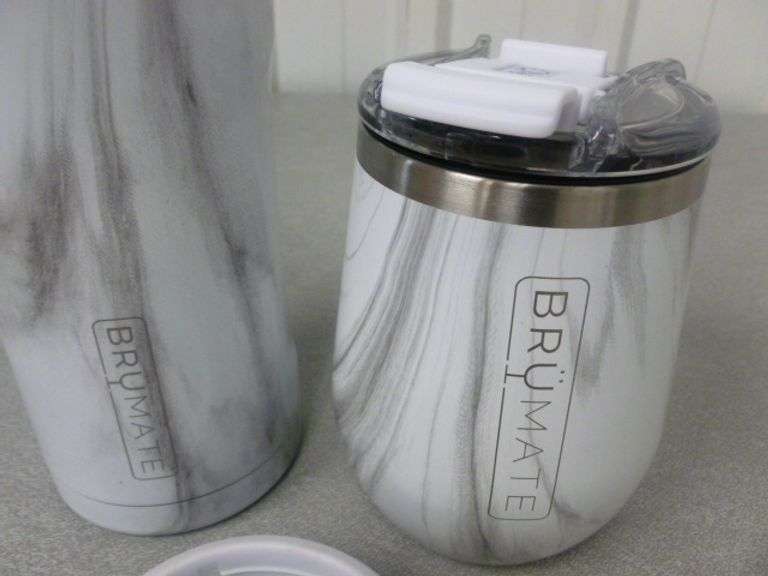 (2) Brumate Insulated Stainless Travel Mugs