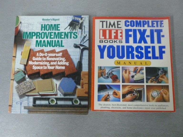 (2) Home Improvement Books