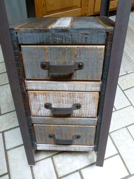Nice Three Drawer Wooden Stand