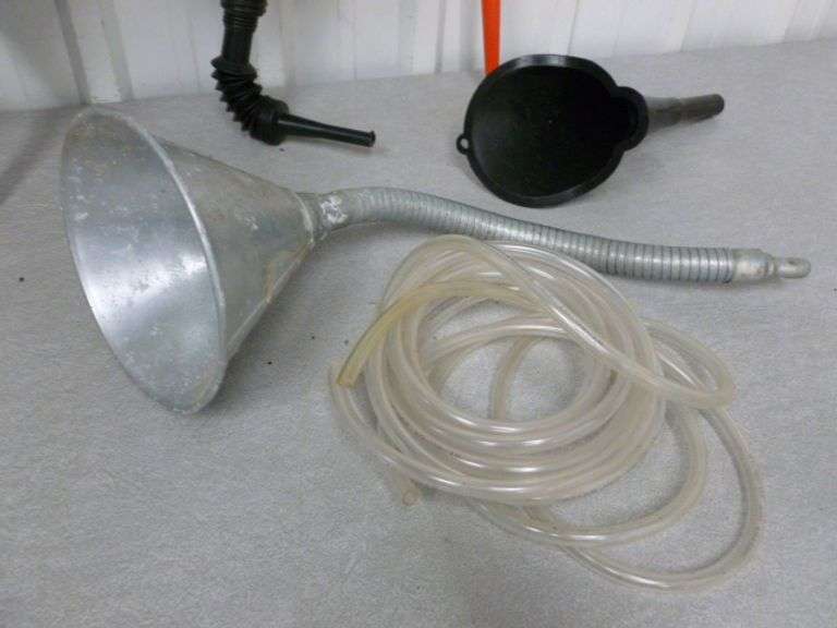 Group Of (5) Funnels - Siphon Hose