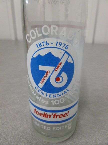 Collectible 1976 Pepsi - Colorado Centennial Soda Bottle