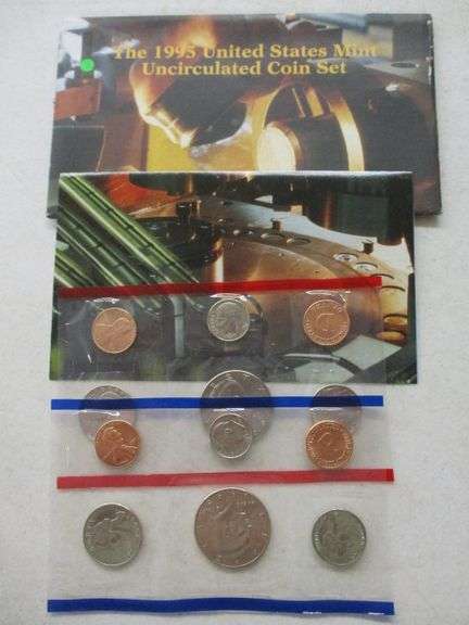 1995 P & D Uncirculated U.S. Mint Set