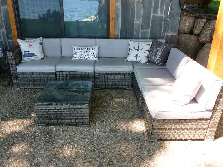 Nice Yitahome (7) Piece Synthetic Wicker Outdoor Furniture Set