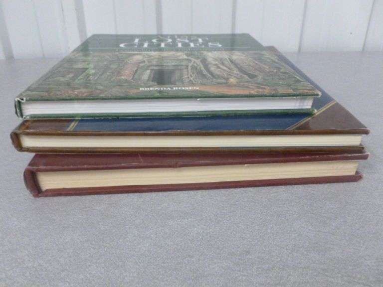 (3) Large Atlas / Map Hardcover Picture Books