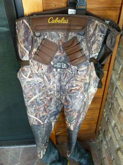 Cabela's Northern Flight Chest Waders Size 9S