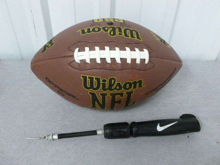 Wilson Pro NFL Football With Hand Air Pump