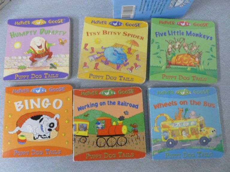 (2) Mother Goose - Six Book Sets With Cd's