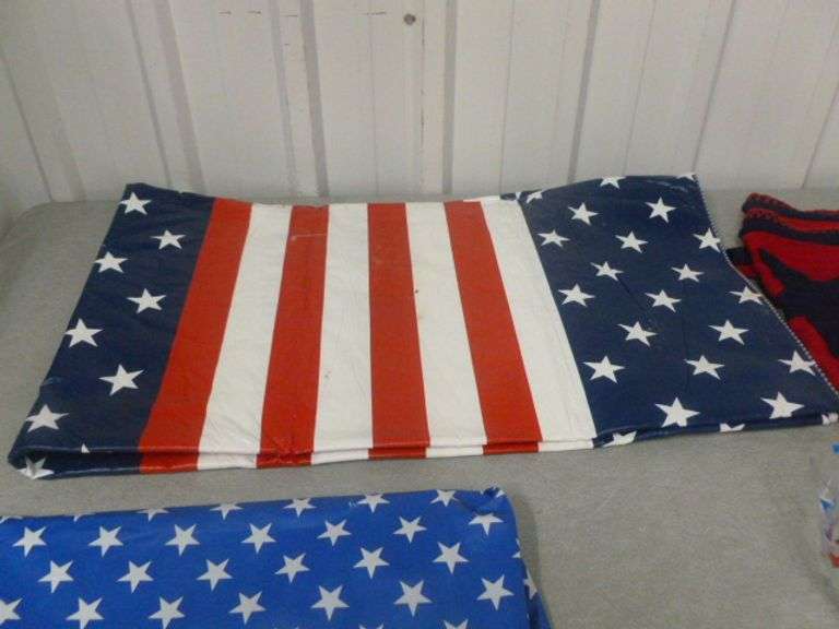 Patriotic Themed Table Cloths / Runner / Snack Bowls