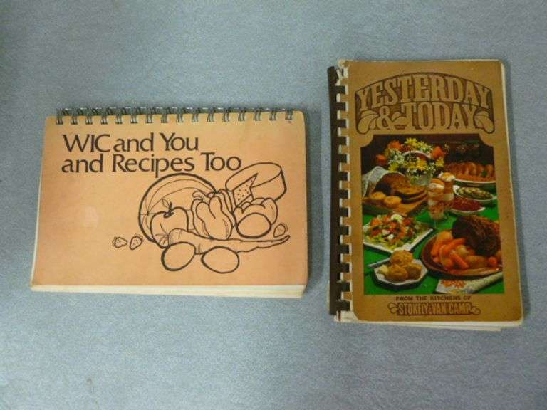 (2) Collector Cookbooks - 1980 Stokley - Van Camp / Tri - Cap WIC Sauk Rapids