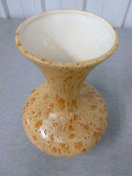 Nice Glazed Ceramic Vase - 9" H