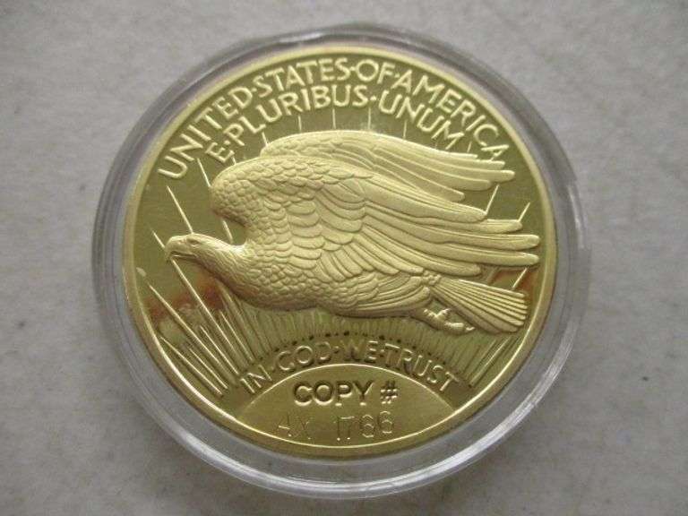 Copy 1933 24K Gold Plated Double Eagle