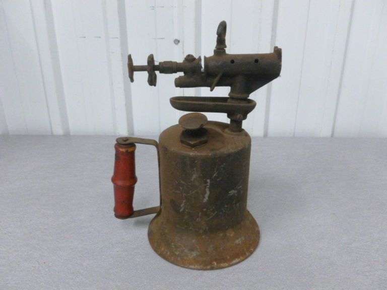 Vintage Brass Torch - 11" H