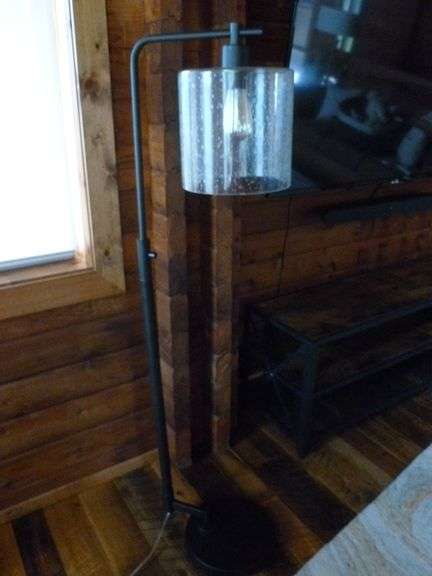 Nice Metal Framed Floor Lamp - 57" H