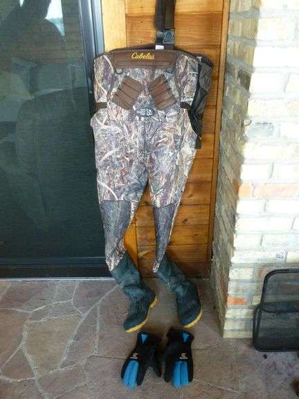 Cabela's Northern Flight Chest Waders Size 9S