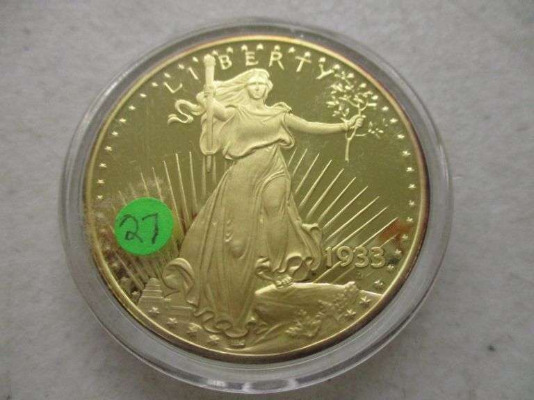 Copy 1933 24K Gold Plated Double Eagle