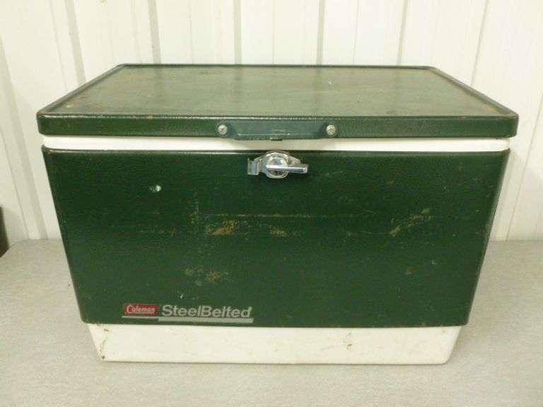 Coleman Steel Belted Cooler