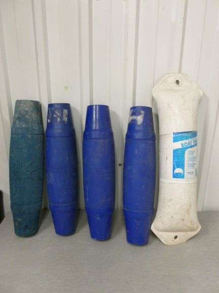 Group Of (5) Boat / Dock Bumpers
