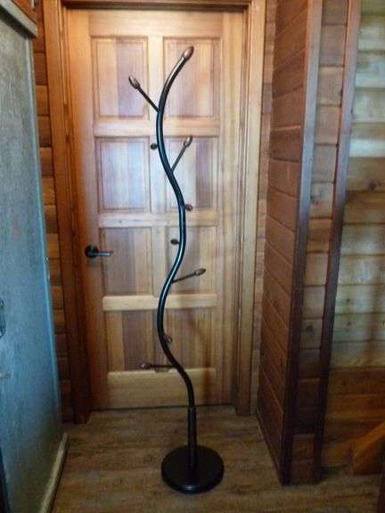 Nice Hall Coat Tree - Metal Framed - 71" H