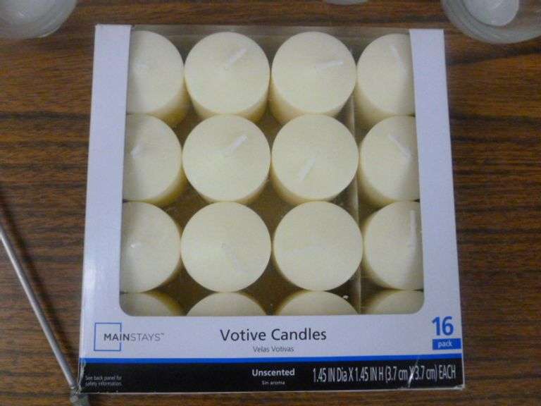 New Votive Candles / Candle Cups / Snuffer