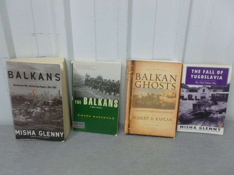 (4) Collectible Balkans / Yugoslavia Themed Books