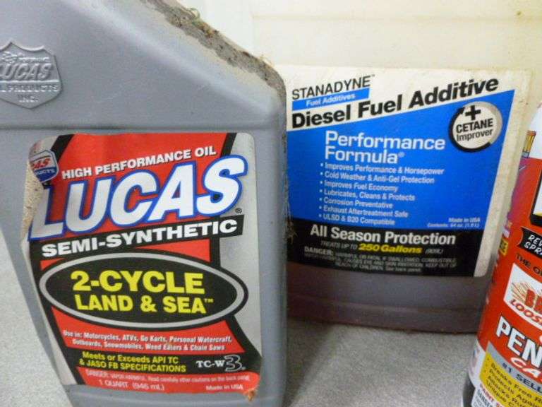 Group Of Part Containers Of Automotive Fluids