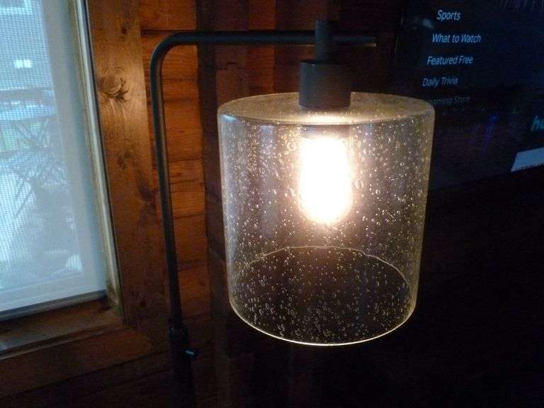 Nice Metal Framed Floor Lamp - 57" H